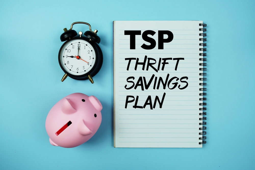 Tsp,Abbreviation,Ofthrift,Savings,Plan,Text,On,Notebook,Paper,And